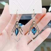 Premium Geometrical Crystal Earrings